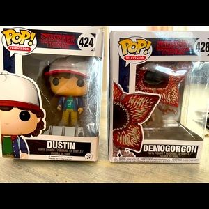 Stranger things POP figures